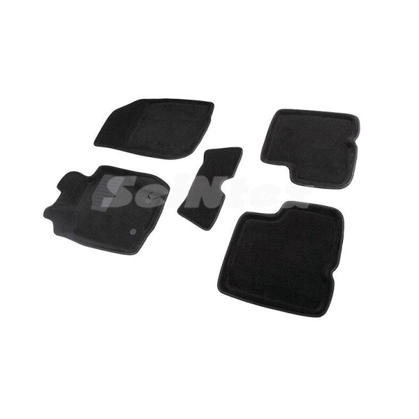 

Коврики в салон 3D для Renault Duster 2011-2015 /Черные 5шт 83737