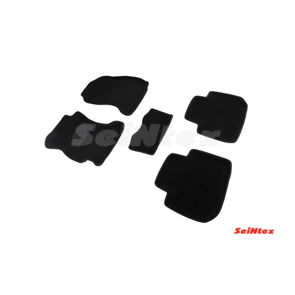 

Коврики в салон 3D для Subaru Forester 2012- /Черные 5шт 86340
