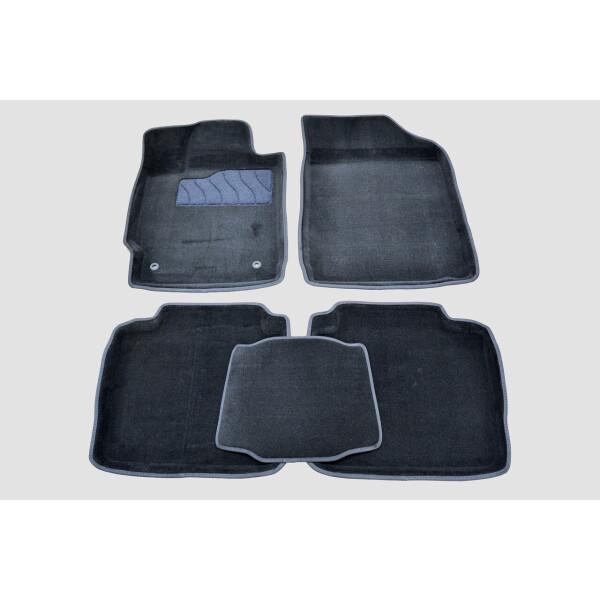 

Коврики в салон 3D для Toyota Camry (V40) 2006-2011 /Черные 5шт 81969