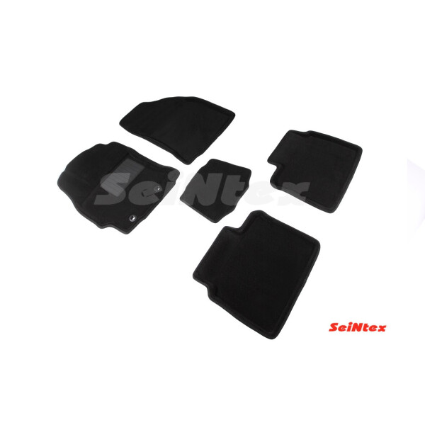 

Коврики в салон 3D для Toyota Corolla 2013- /Черные 5шт 84971