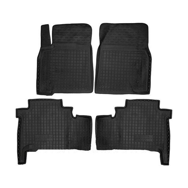 

Коврики в салон для Toyota Land Cruiser 200 2008 -> черный, кт - 4шт 11311 Avto-Gumm