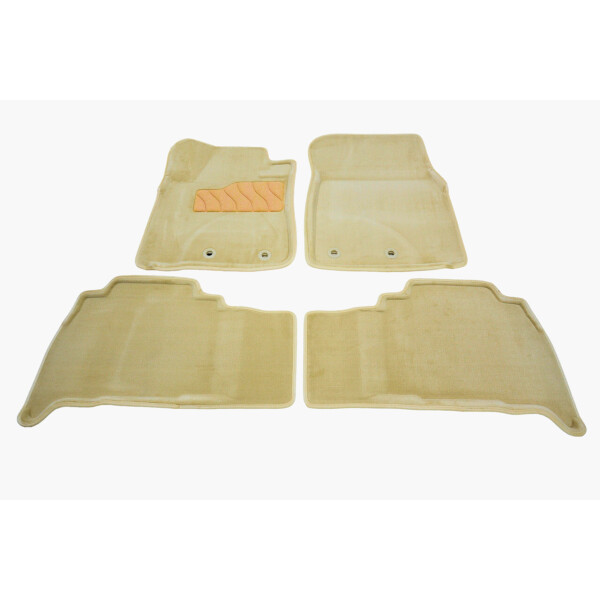 

Коврики в салон 3D для Toyota Land Cruiser 200/Lexus LX570 2012- /Бежевые 4шт 85481