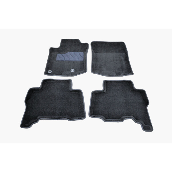 

Коврики в салон 3D для Toyota Prado 150 2013- /Черные 5шт 81971
