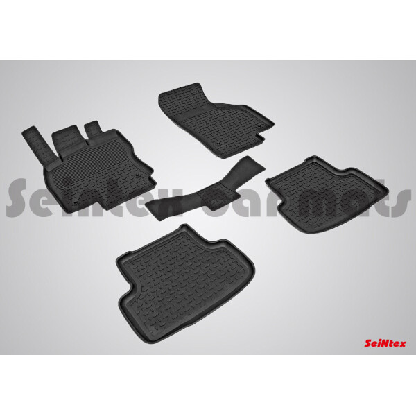 

Коврики в салон для Audi A3 2012- резиновые, кт 5шт