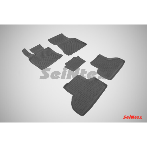 

Коврики в салон для BMW X5 (F15) 13-18/X6 (F16) 2014-2019 резиновые, кт 5шт