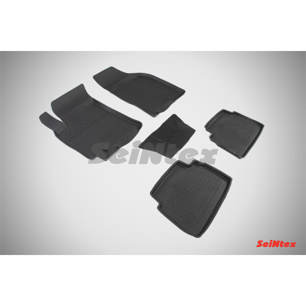 

Коврики в салон для Chevrolet Lacetti 2004-2013/Ravon Gentra 2015- резиновые, кт 5шт