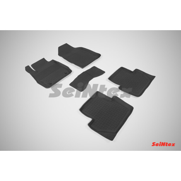 

Коврики в салон для Ford Fiesta V 2015-2019 резиновые, кт 5шт