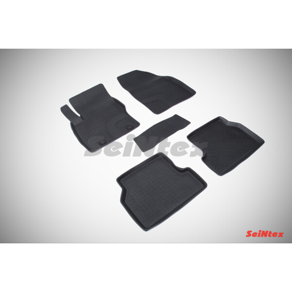 

Коврики в салон для Ford Focus II 2004-2011 резиновые, кт 5шт