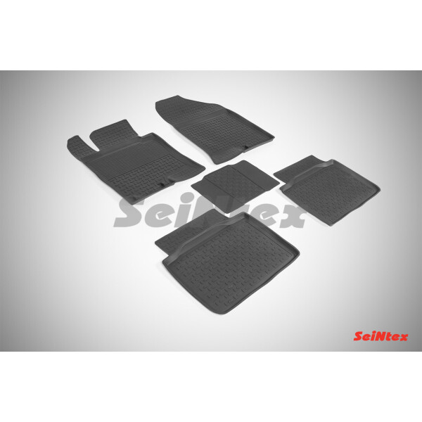 

Коврики в салон для Hyundai Sonata (YF)/KIA Optima 2010-2015 резиновые, кт 5шт