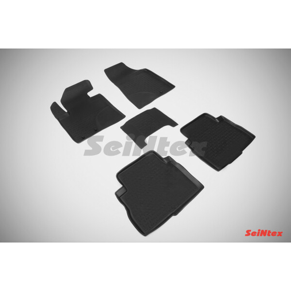 

Коврики в салон для KIA Sorento 2009-2012 резиновые, кт 5шт