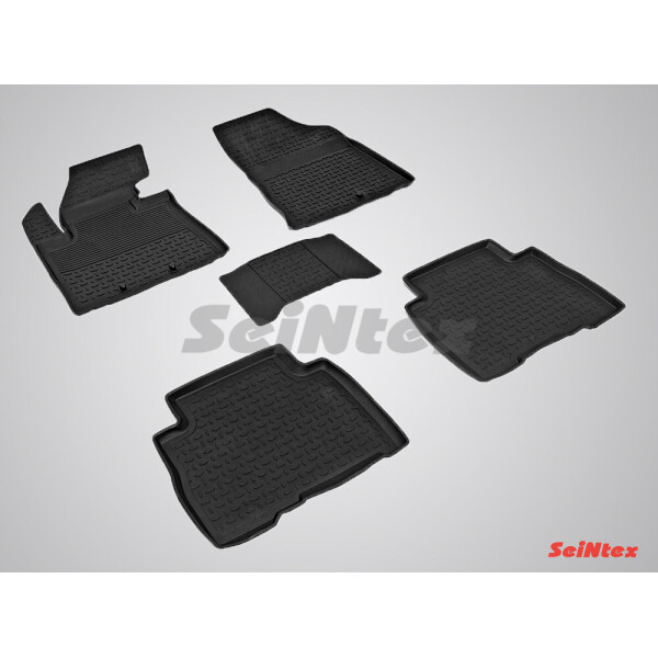 

Коврики в салон для KIA Sorento 2012-2014 резиновые, кт 5шт