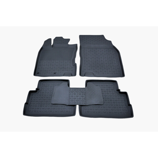 

Коврики в салон для Nissan Qashqai II 2014- резиновые, кт 5шт