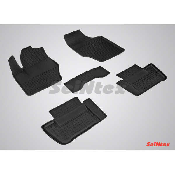 

Коврики в салон для Peugeot 308 2008-/408 2012-/Citroen C4 Sd 2008- резиновые, кт 5шт
