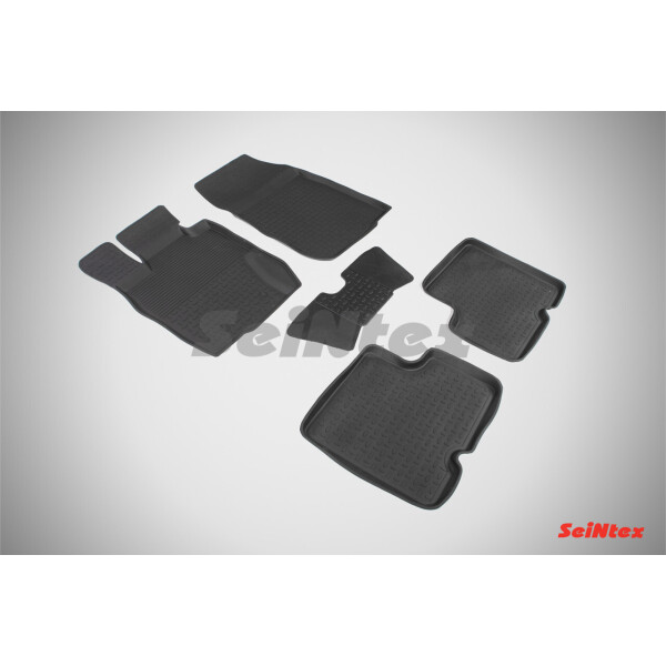 

Коврики в салон для Renault Duster 2011-2015 резиновые, кт 5шт