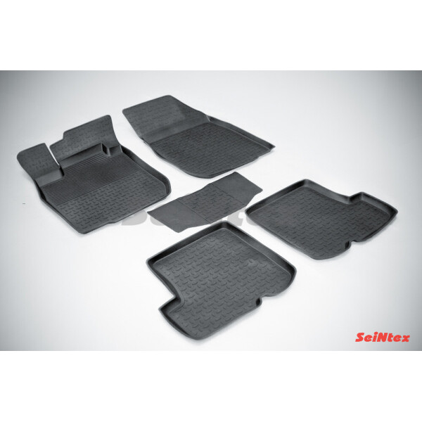 

Коврики в салон для Renault Sandero 2009-2013 резиновые, кт 5шт