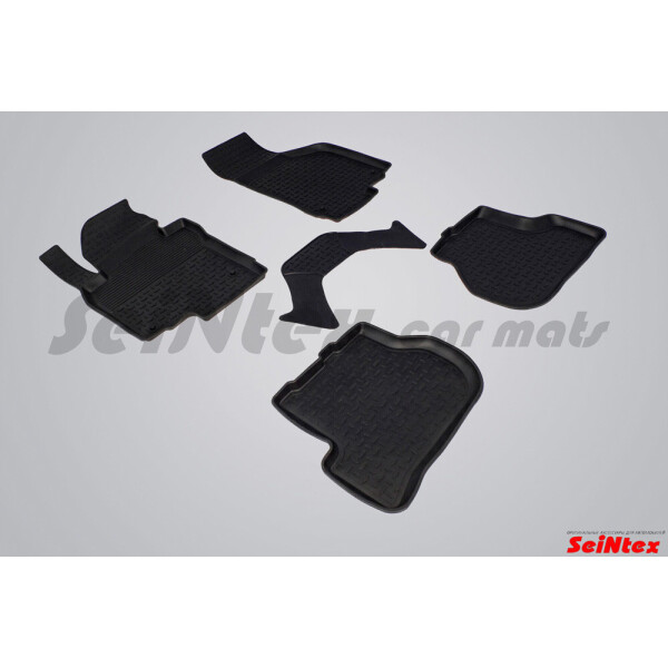

Коврики в салон для Skoda Octavia A5 '04-/VW Golf V/VI '03-/'08-/Jetta '05-10/Seat Leon 05-12 резин, кт 5шт
