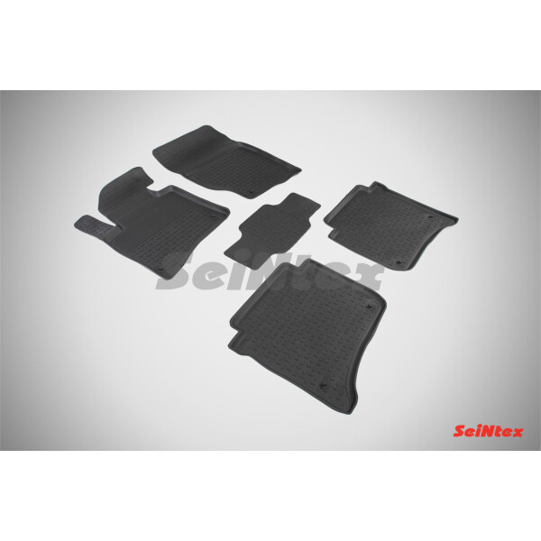 

Коврики в салон для Volkswagen Touareg/Porsche Cayene 2010-2017 резиновые, кт 5шт