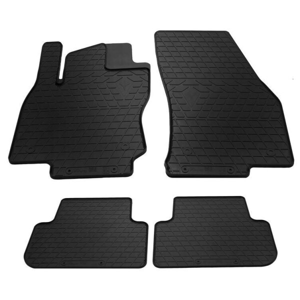 Коврики в салон для Volkswagen Tiguan 16- (комплект - 4 шт) (design 2016) 1024134