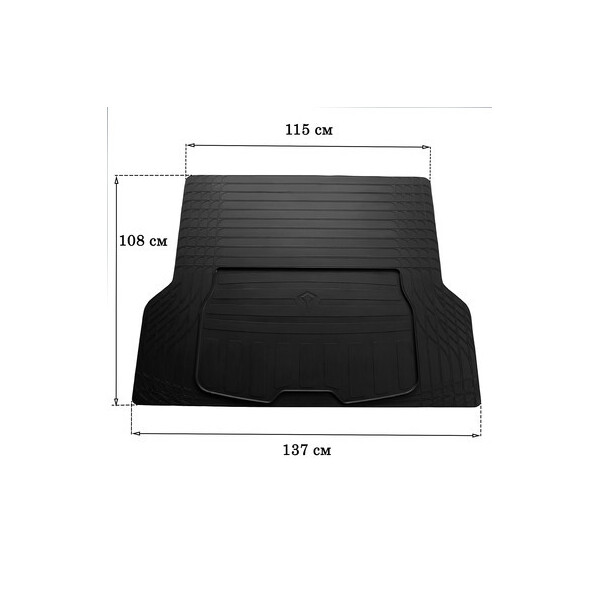 

Коврик в багажник универсальный UNI BOOT L (137см Х 109см) 3023011