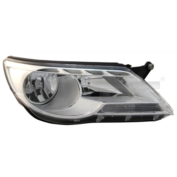 

Фара передняя Volkswagen Tiguan 2008-2011 правая H7+H7 с моторч