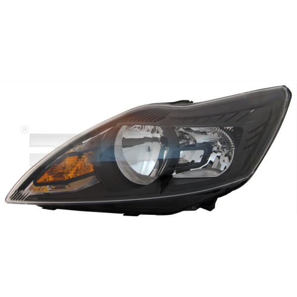 

Фара передняя Ford Focus 2008-2011 левая H1+H7 черн.рамка +моторч 20-11484-25-2