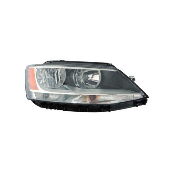 

Фара передняя Volkswagen Jetta USA 2011- правая (желтая вставка) 5C7941006