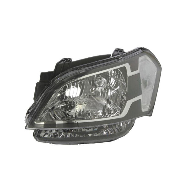 

Фара передняя Kia Soul 2009-2012 левая H4, автом. рег. 223-1133L-LDEM2