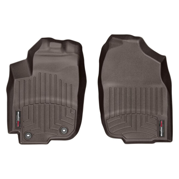 

Коврики в салон для Toyota Rav4 2013- с бортиком какао, передние 475101