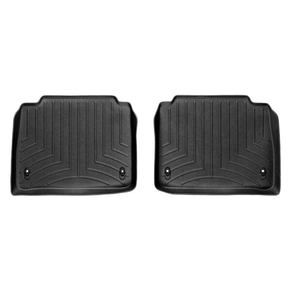 

Коврики в салон для Lexus LS 460 2006-2012 с бортиком черные, задние SHORT 442072