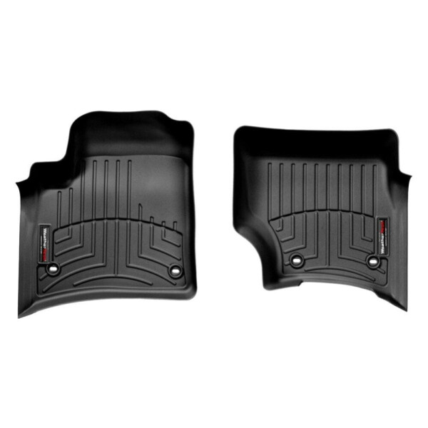 

Коврики в салон для Volkswagen Touareg 2002-10 с бортиком передние черные овальный 440451