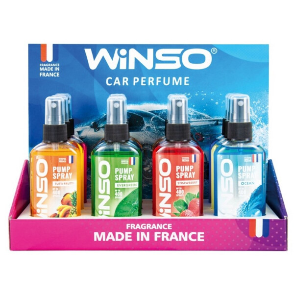 

Ароматизатор WINSO Pump Spray MIX №2 (500002) 75мл.