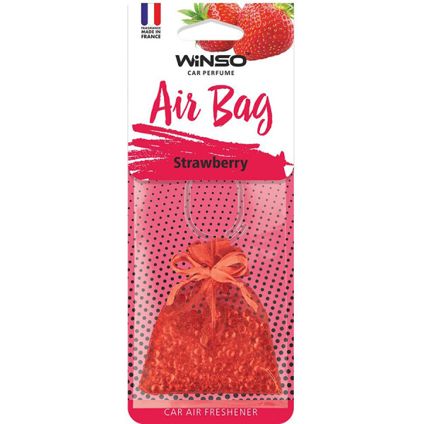 

Ароматизатор WINSO AIR BAG Strawberry (530430) 20г.
