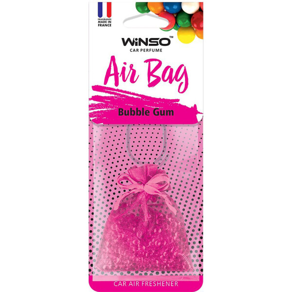 

Ароматизатор WINSO AIR BAG Bubble Gum (530440) 20г.