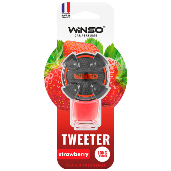 

Ароматизатор WINSO Tweeter Strawberry (530830) 8мл.