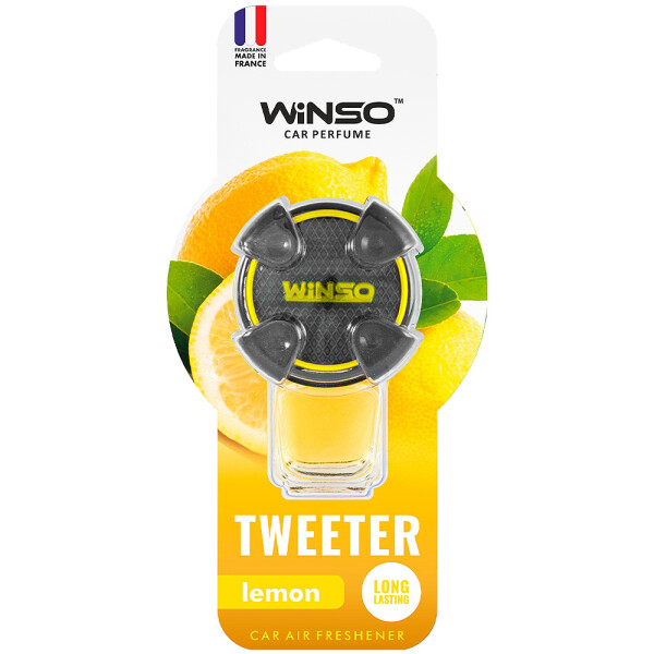

Ароматизатор WINSO Tweeter Lemon (530930) 8мл.