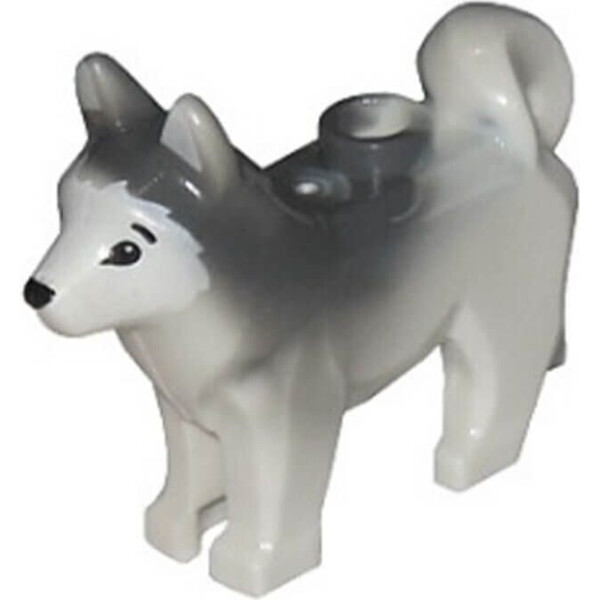 

LEGO City Dog, Husky with Black Eyes (16606pb001)