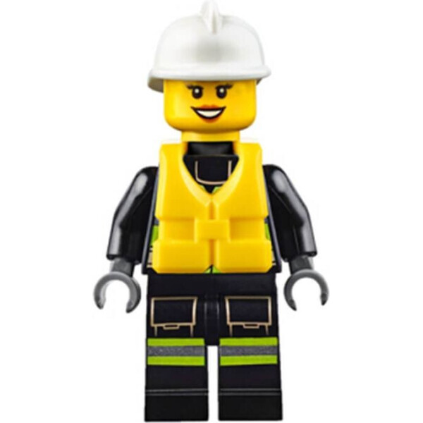 

LEGO City Fire - Reflective Stripes with Utility Belt and Flashlight (cty0650)