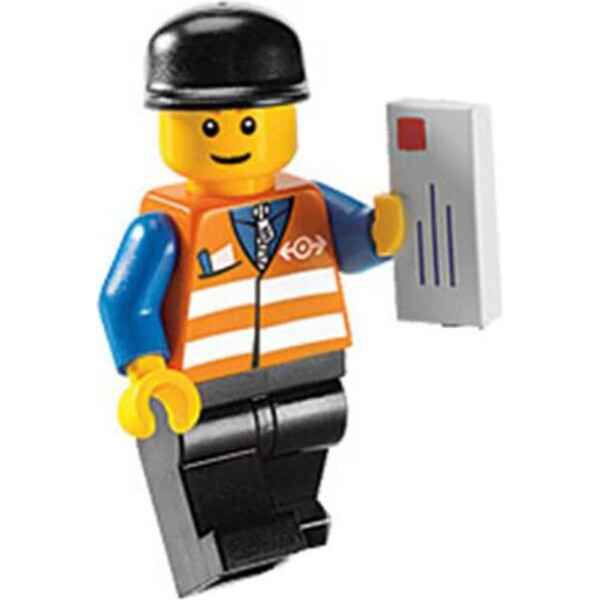 

LEGO City Orange Vest with Safety Stripes (trn147)