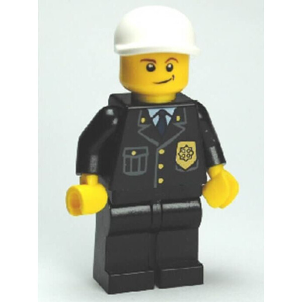 

LEGO City Police - City Suit with Blue Tie and Badge (cty0199)