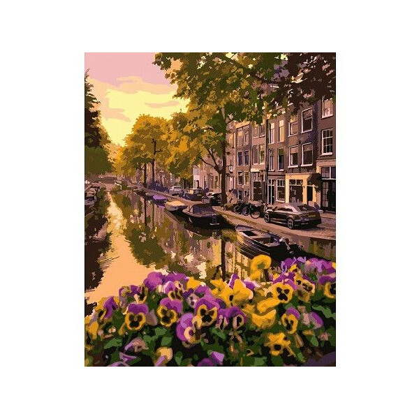 

Картина по номерам Амстердам 40*50см. KHO3553