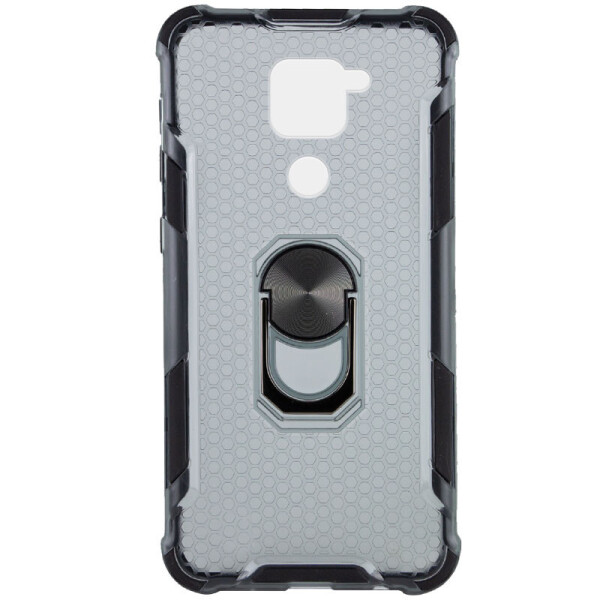 

Ударопрочный чехол Honeycomb Ring для Xiaomi Redmi Note 9 (Черный) (1066317)