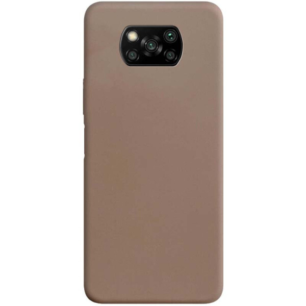 

Силиконовый чехол Candy для Xiaomi Poco X3 NFC (Коричневый) (1067250)