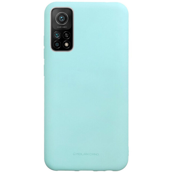 

TPU чехол Molan Cano Smooth для Xiaomi Mi 10T Pro (Бирюзовый) (1067155)