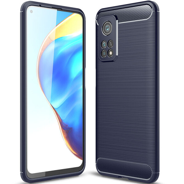 

TPU чехол Slim Series для Xiaomi Mi 10T (Синий) (1067081)