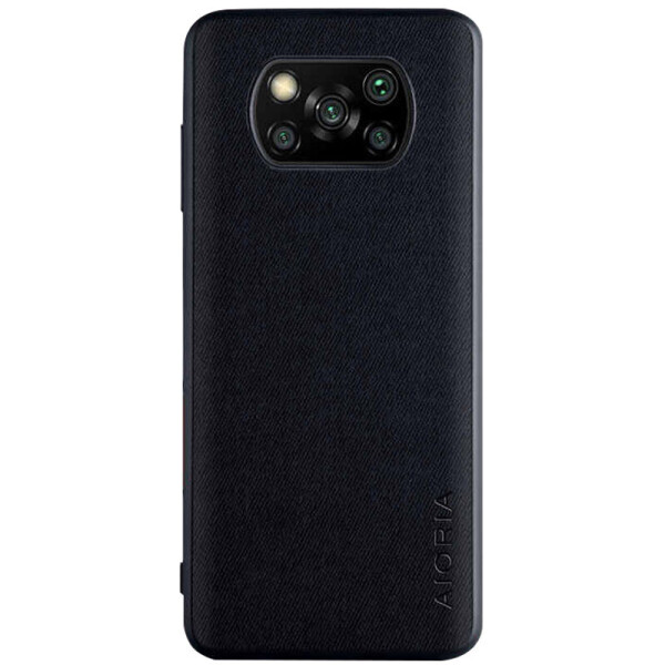 

Чехол AIORIA Textile PC+TPU для Xiaomi Poco X3 NFC (Черный) (1067402)
