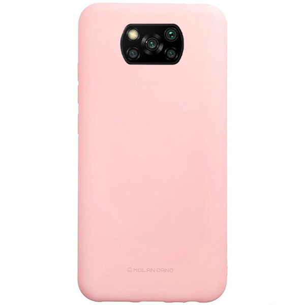 

TPU чехол Molan Cano Smooth для Xiaomi Poco X3 NFC (Розовый) (1067178)