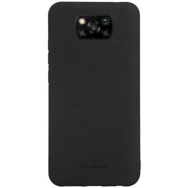 

TPU чехол Molan Cano Smooth для Xiaomi Poco X3 NFC (Черный) (1067182)