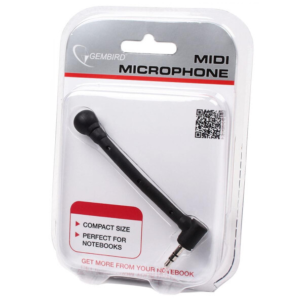 

Мини микрофон для ноутбука 3,5мм Gembird MIC-204