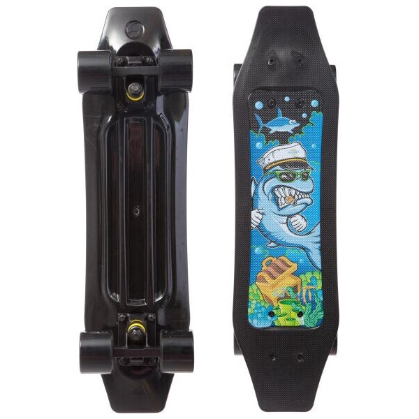 

Мини лонгборд Fish Skateboards 22 Черный Акула 57 см (fcd111)