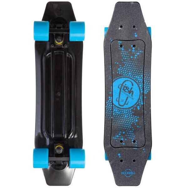 

Мини лонгборд Fish Skateboards 22 Синий Лого 57 см (Fcd115)